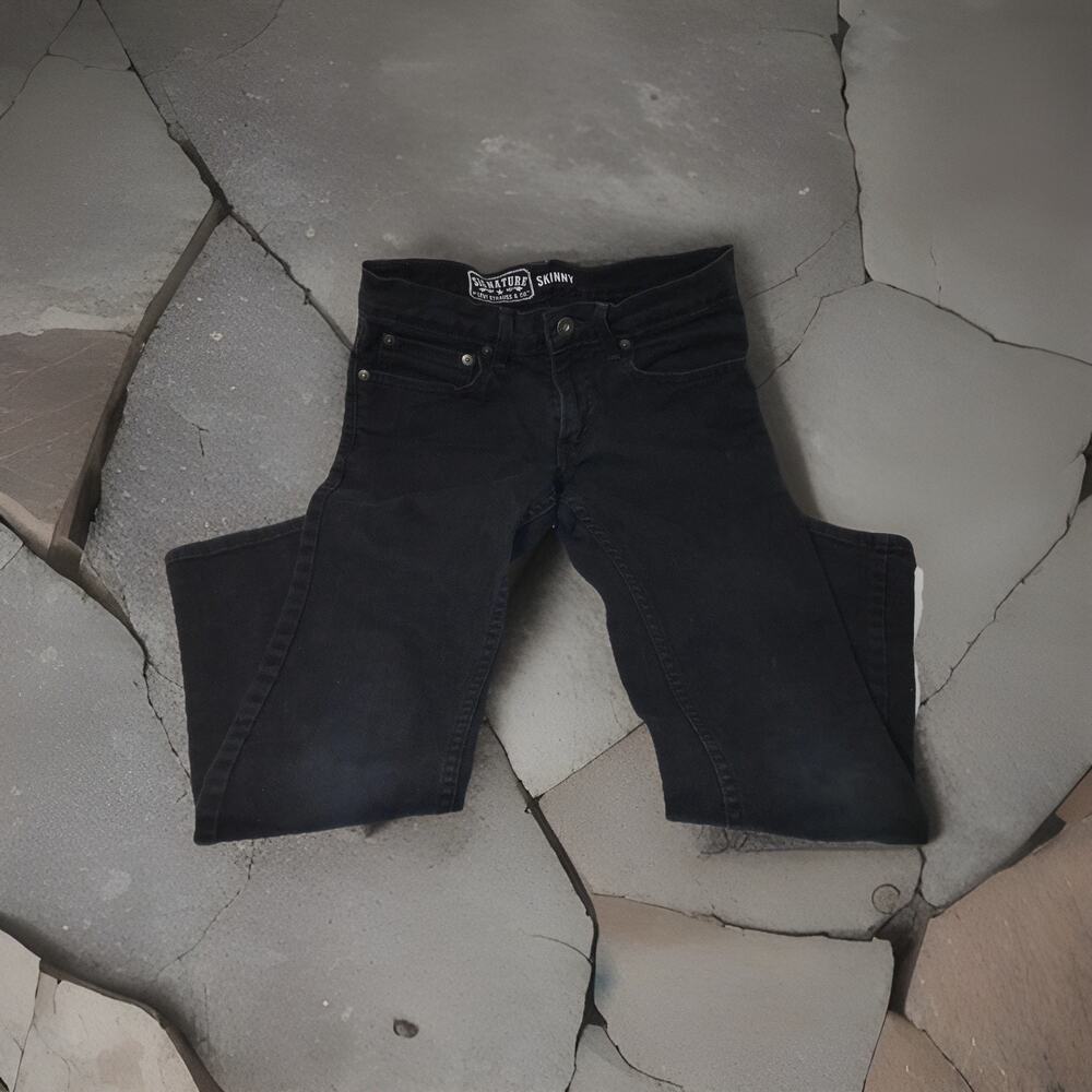 Signature By Levi Strauss & Co. Skinny Jeans Youth Size 10 Excellent Preowned